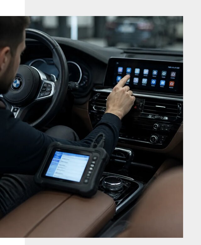 Установка приложений и мультимедиа сервисов BMW в Котельниках