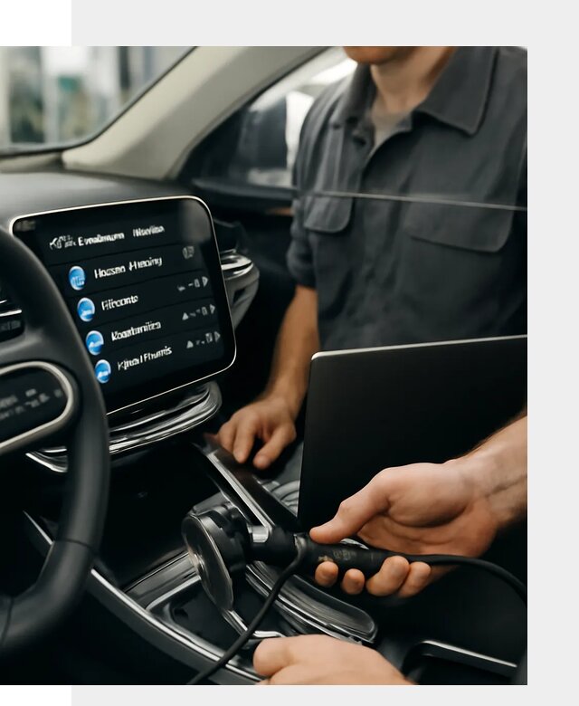 Установка приложений Geely для мультимедиа автомобиля в Котельниках