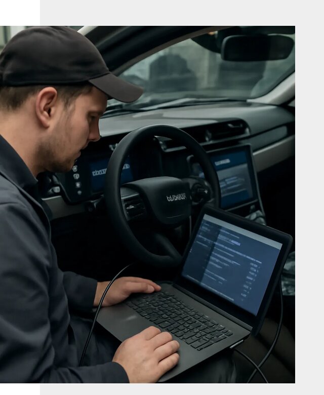 Профессиональная русификация автомобилей Lynk Co в Котельниках