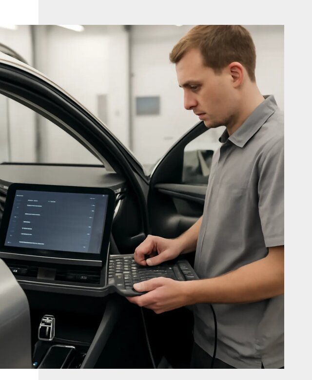 Русификация мультимедиа автомобилей Lynk Co в Котельниках