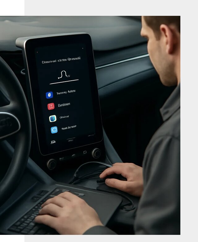 Установка приложений Lynk Co на автомобиль в Котельниках