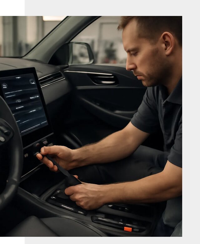 Восстановление автомобиля после русификации в Котельниках